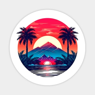 Sunrise Mountain Magnet